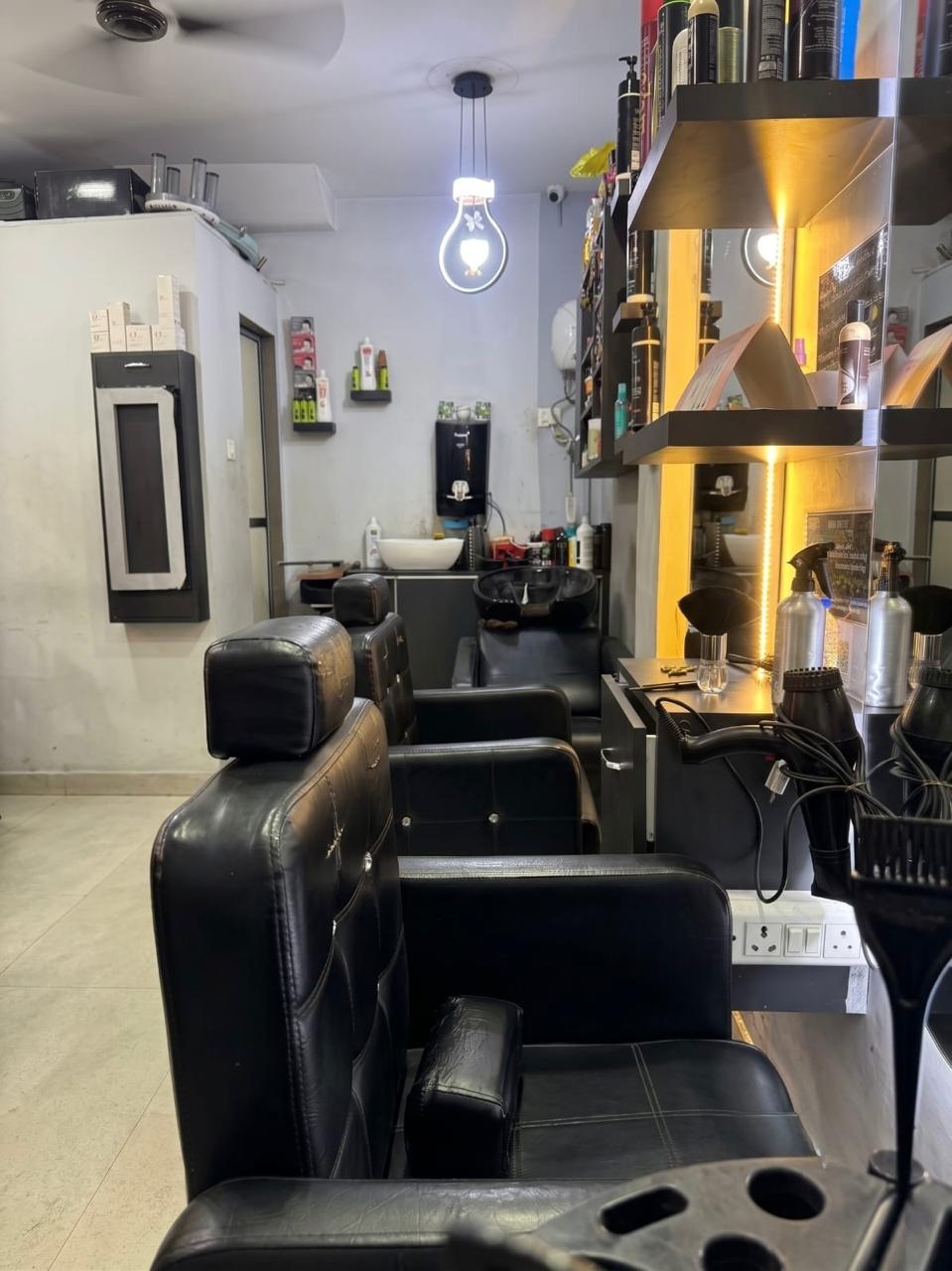 Treatment corner of D Squared Unisex Salon